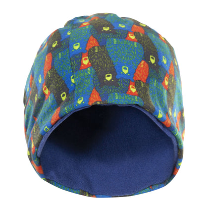 Bear Print - Back - Trespass Childrens-Kids Callaghan Neckwarmer