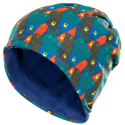 Bear Print - Side - Trespass Childrens-Kids Callaghan Neckwarmer