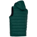 Forest Green - Back - Trespass Mens Franklyn Padded Gilet
