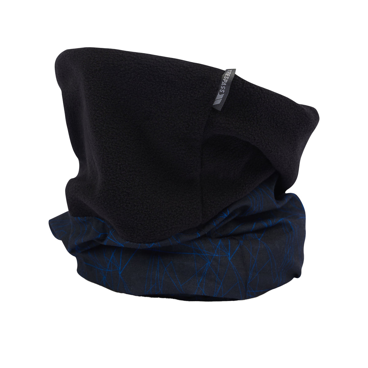 Black-Grey - Back - Trespass Mens Zazo Neckwarmer