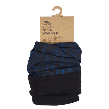 Black-Grey - Pack Shot - Trespass Mens Zazo Neckwarmer