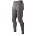 Dark Grey Marl - Back - Trespass Mens Fitchner Merino Base Layer Trousers