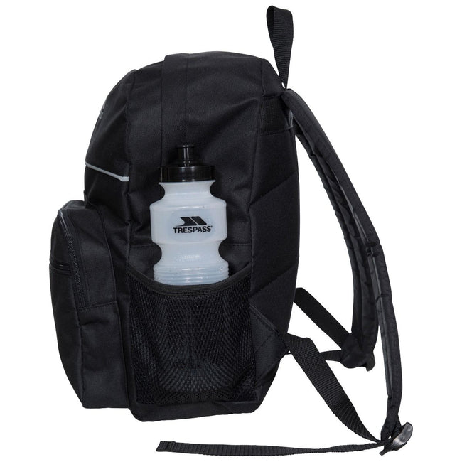 Black - Pack Shot - Trespass Childrens-Kids Swagger School Backpack-Rucksack (16 Litres)