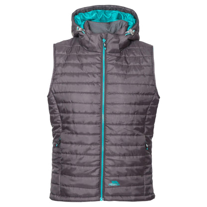 Carbon - Front - Trespass Womens-Ladies Aretha Casual Gilet