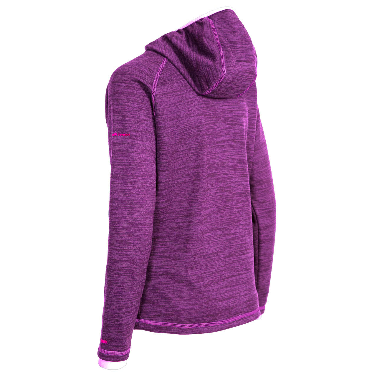 Purple Orchid Marl - Back - Trespass Womens-Ladies Riverstone Fleece Jacket