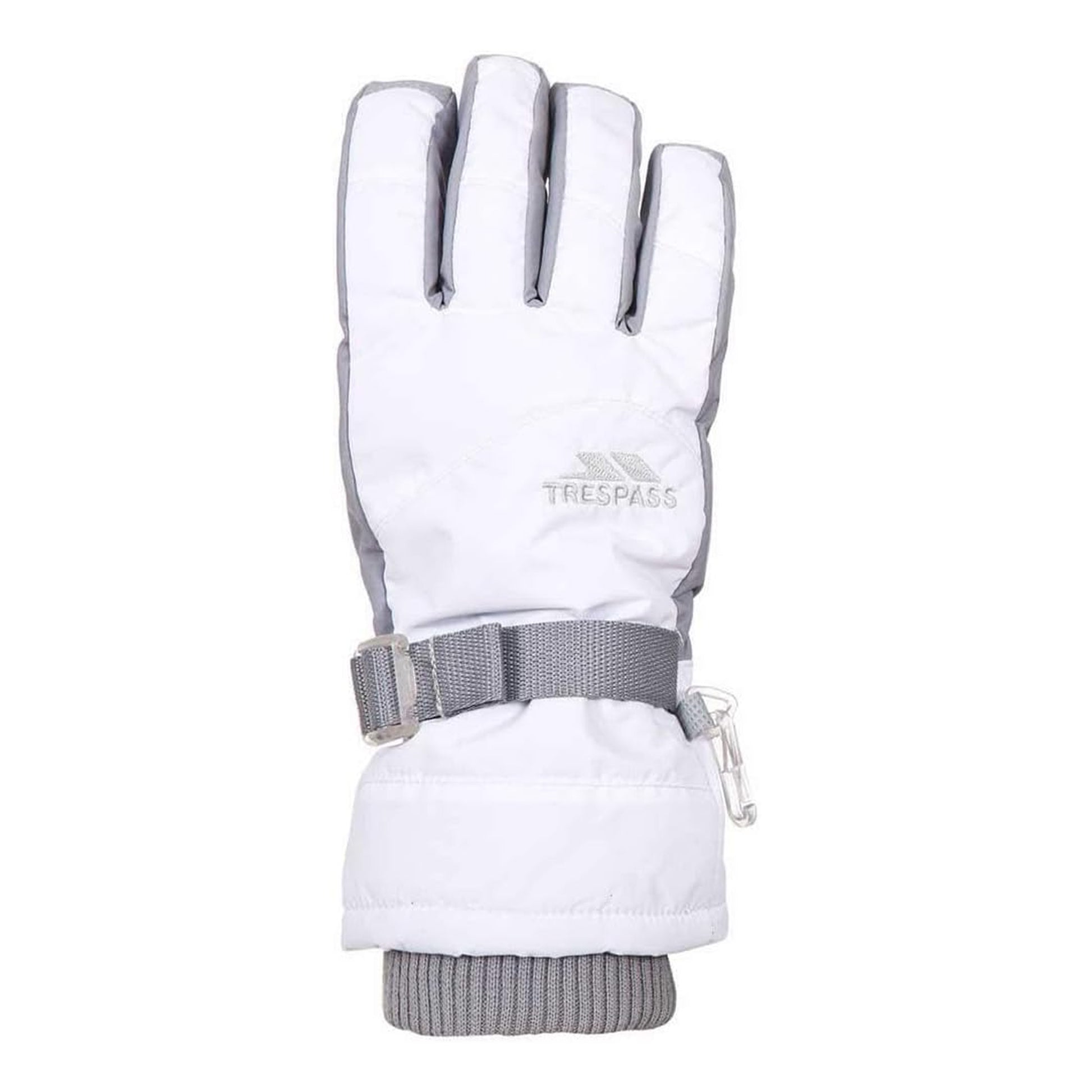 White - Back - Trespass Womens-Ladies Vizza II Gloves