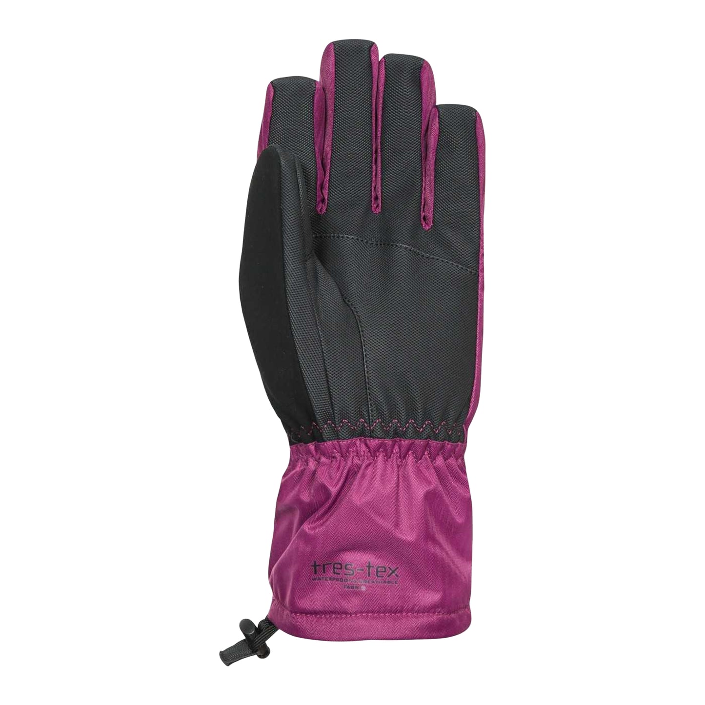 Grape Wine - Back - Trespass Womens-Ladies Embray Gloves