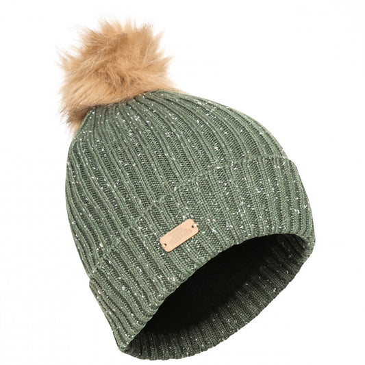 Moss Fleck - Front - Trespass Womens-Ladies McNally Hat
