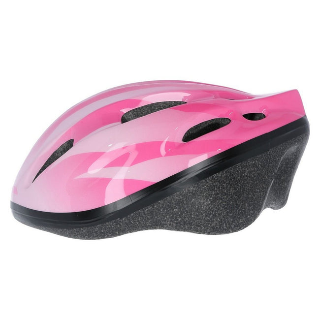 Pink - Pack Shot - Trespass Childrens-Kids Cranky Cycling Safety Helmet