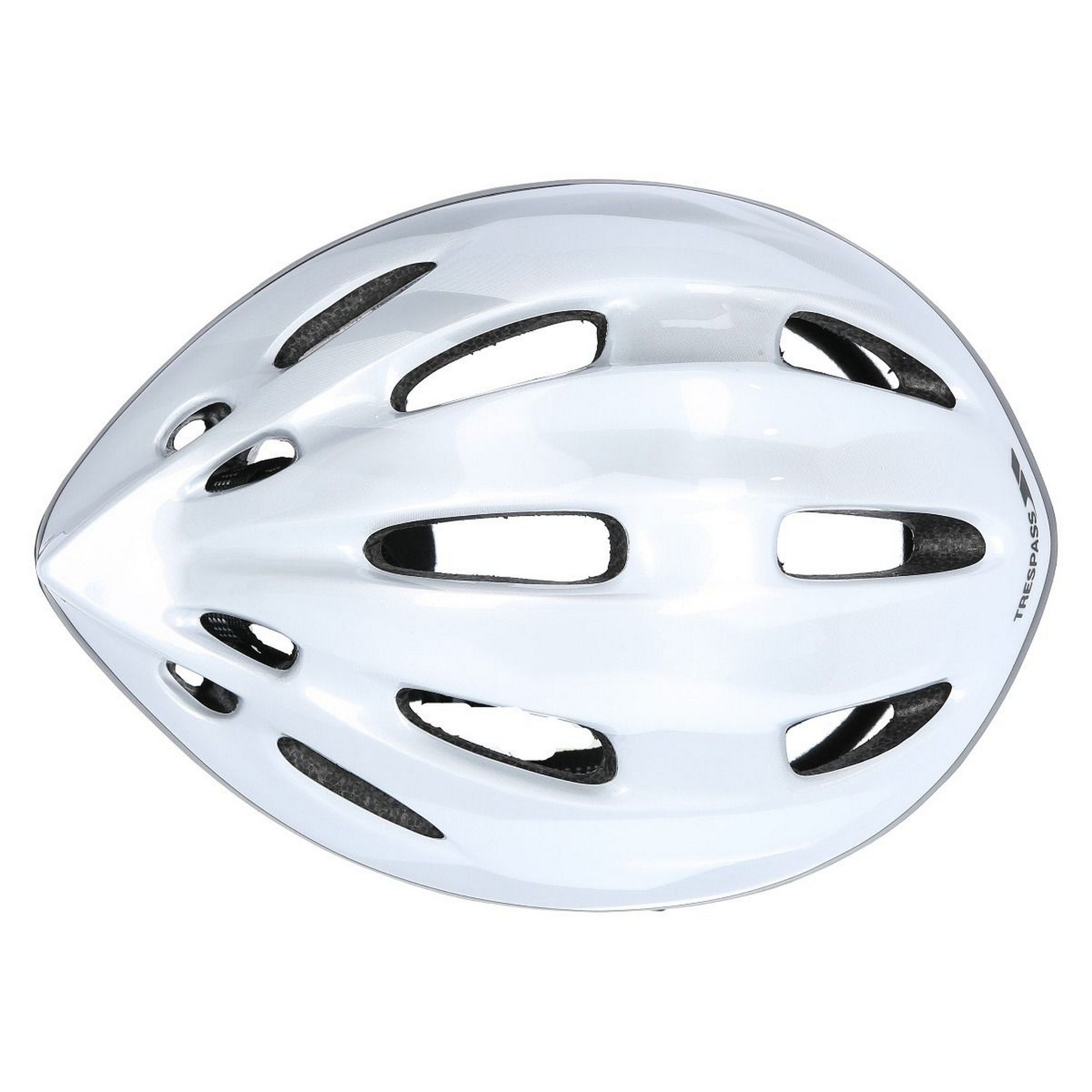 White - Side - Trespass Childrens-Kids Cranky Cycling Safety Helmet