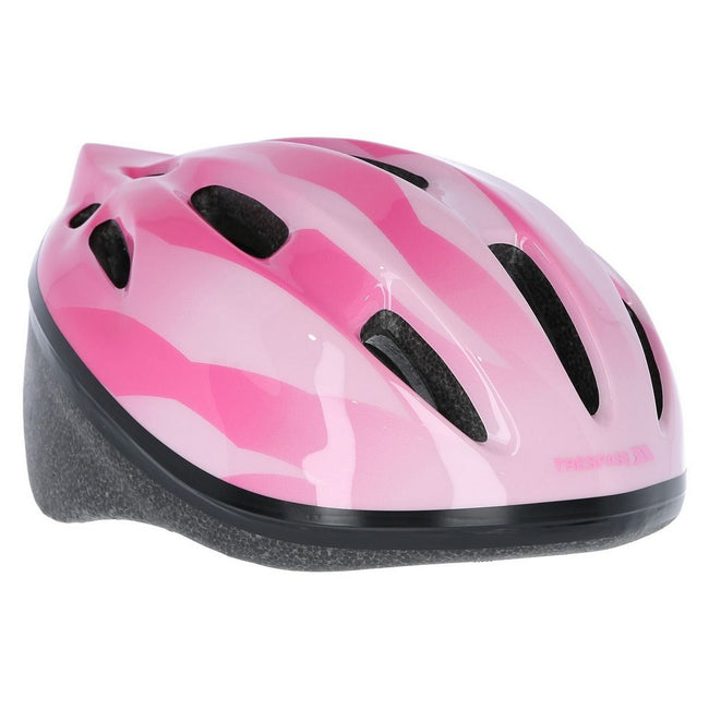 Pink - Lifestyle - Trespass Childrens-Kids Cranky Cycling Safety Helmet