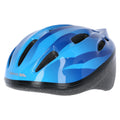Dark Blue - Front - Trespass Childrens-Kids Cranky Cycling Safety Helmet