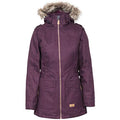 Potent Purple - Front - Trespass Womens-Ladies Everyday Waterproof Jacket