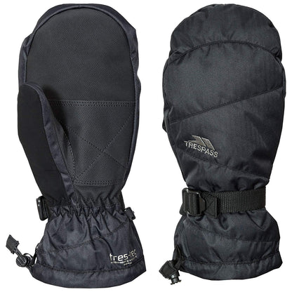 Black - Front - Trespass Prompto Mitt