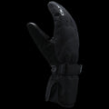 Black - Back - Trespass Rutger Ski Gloves