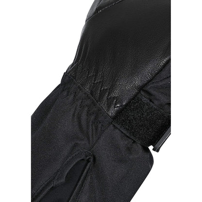 Black - Close up - Trespass Rutger Ski Gloves