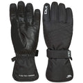 Black - Front - Trespass Rutger Ski Gloves