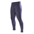 Navy - Side - Trespass Unisex Enigma Thermal Baselayer Trousers