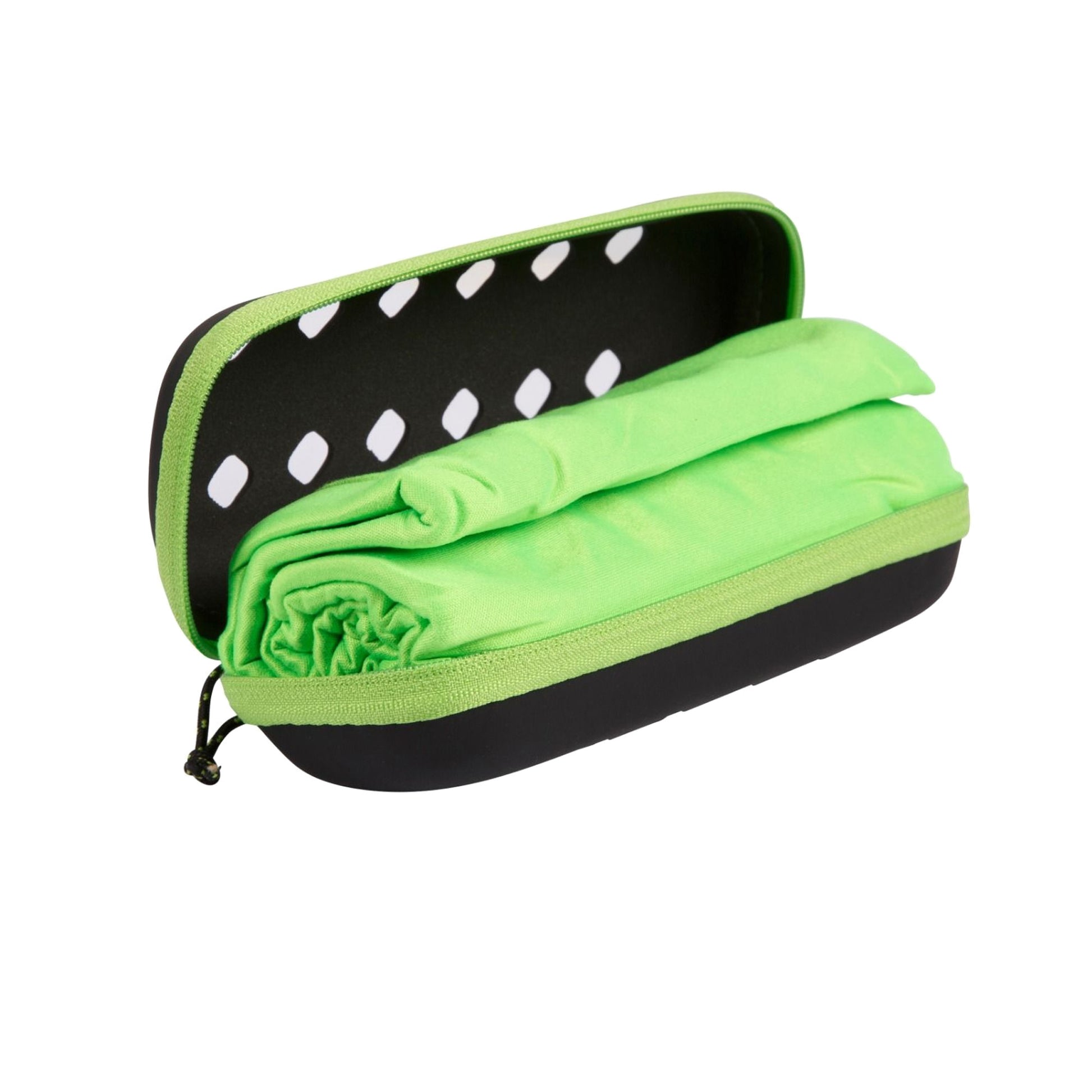 Green - Side - Trespass Compatto Dryfast Towel