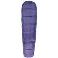 Purple - Side - Trespass Childrens-Kids Bunka Sleeping Bag