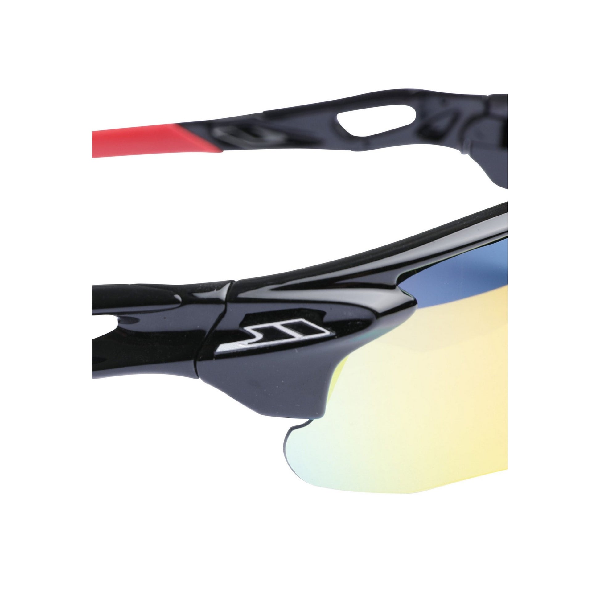Black-Red - Lifestyle - Trespass Unisex Slammed Sunglasses