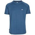Smokey Blue - Front - Trespass Mens Albert Active Short Sleeved T-Shirt