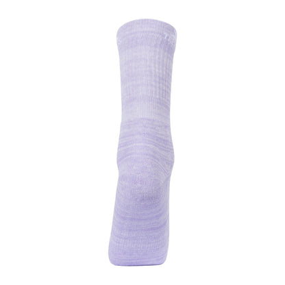 Spruce Green-Oatmeal-Gelsomino Melange - Back - Trespass Womens-Ladies Helvellyn Trekking Socks (Pack Of 3)