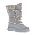 Storm Grey - Front - Trespass Womens Stavra II Snow Boots