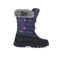 Multi Print - Front - Trespass Childrens-Kids Vause Touch Fastening Snow Boots
