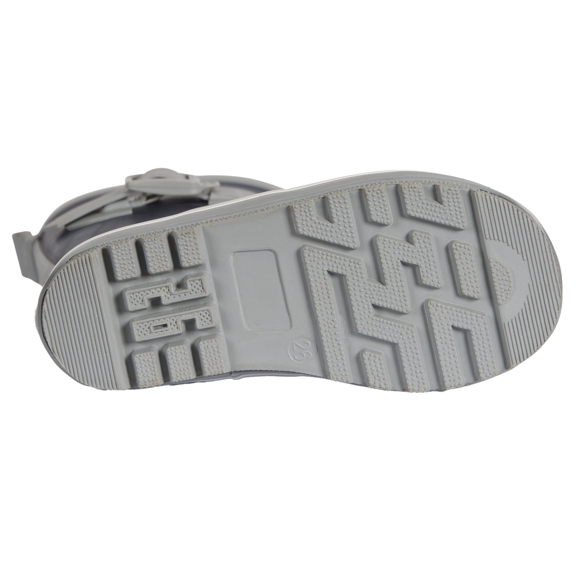 Navy - Side - Trespass Childrens-Kids Trumpet Welly-Wellington Boots