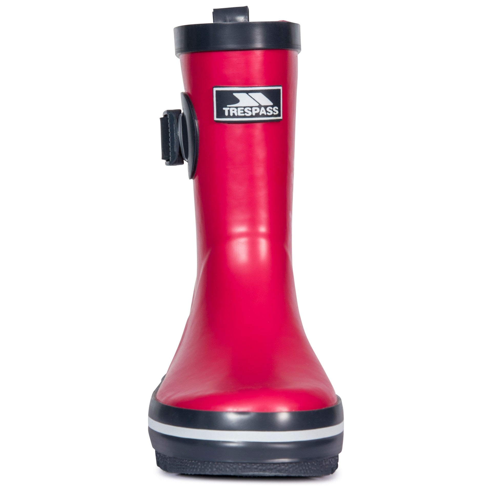 Pink Lady - Side - Trespass Childrens-Kids Trumpet Welly-Wellington Boots