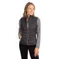 Black - Side - Trespass Womens-Ladies Elanora Padded Gilet
