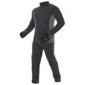 Cement - Back - Trespass Unisex Thriller Thermal Top And Bottom Set