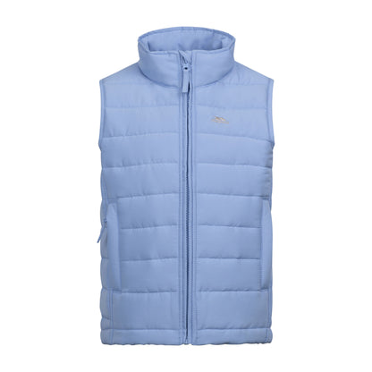Cornflower Blue - Front - Trespass Childrens-Kids Jadda Gilet