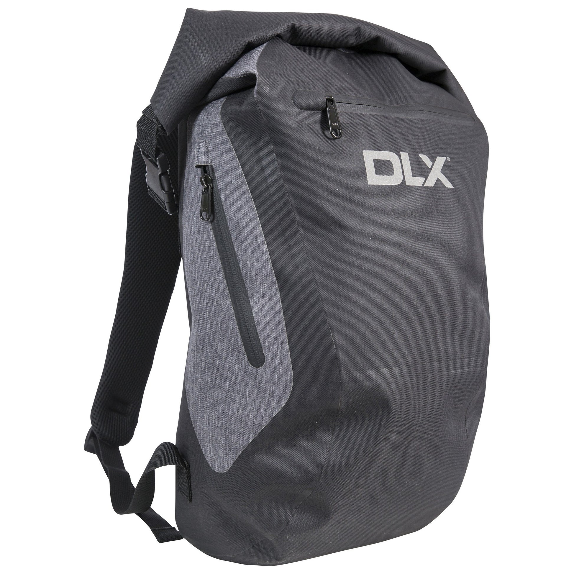 Black - Back - Trespass Gentoo DLX Rucksack