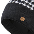 Black - Back - Trespass Mens Capaldi Beanie Hat