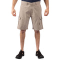 Oatmeal - Side - Trespass Mens Rawson Shorts