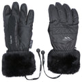 Black - Front - Trespass Womens-Ladies Yanki Gloves