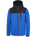 Blue - Front - Trespass Mens Hebron II Softshell Jacket