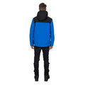 Blue - Side - Trespass Mens Hebron II Softshell Jacket