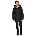 Black - Back - Trespass Mens Destroyer Waterproof Jacket