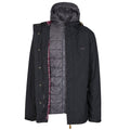 Black - Back - Trespass Mens Enthusiasts Waterproof Jacket