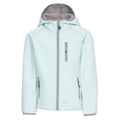 Pale Mint - Front - Trespass Childrens-Kids Kian Softshell Jacket