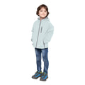 Pale Mint - Side - Trespass Childrens-Kids Kian Softshell Jacket