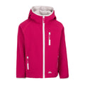 Deep Pink - Back - Trespass Childrens-Kids Kian Softshell Jacket