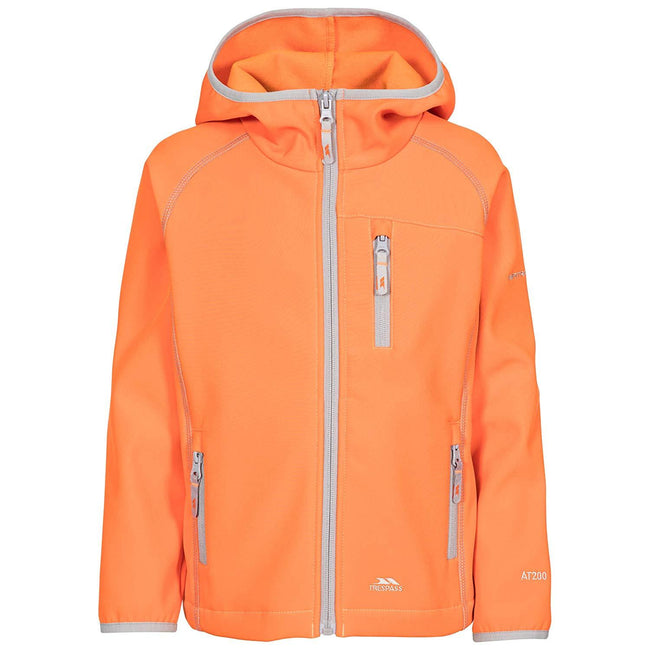 Sunset - Front - Trespass Childrens-Kids Kian Softshell Jacket
