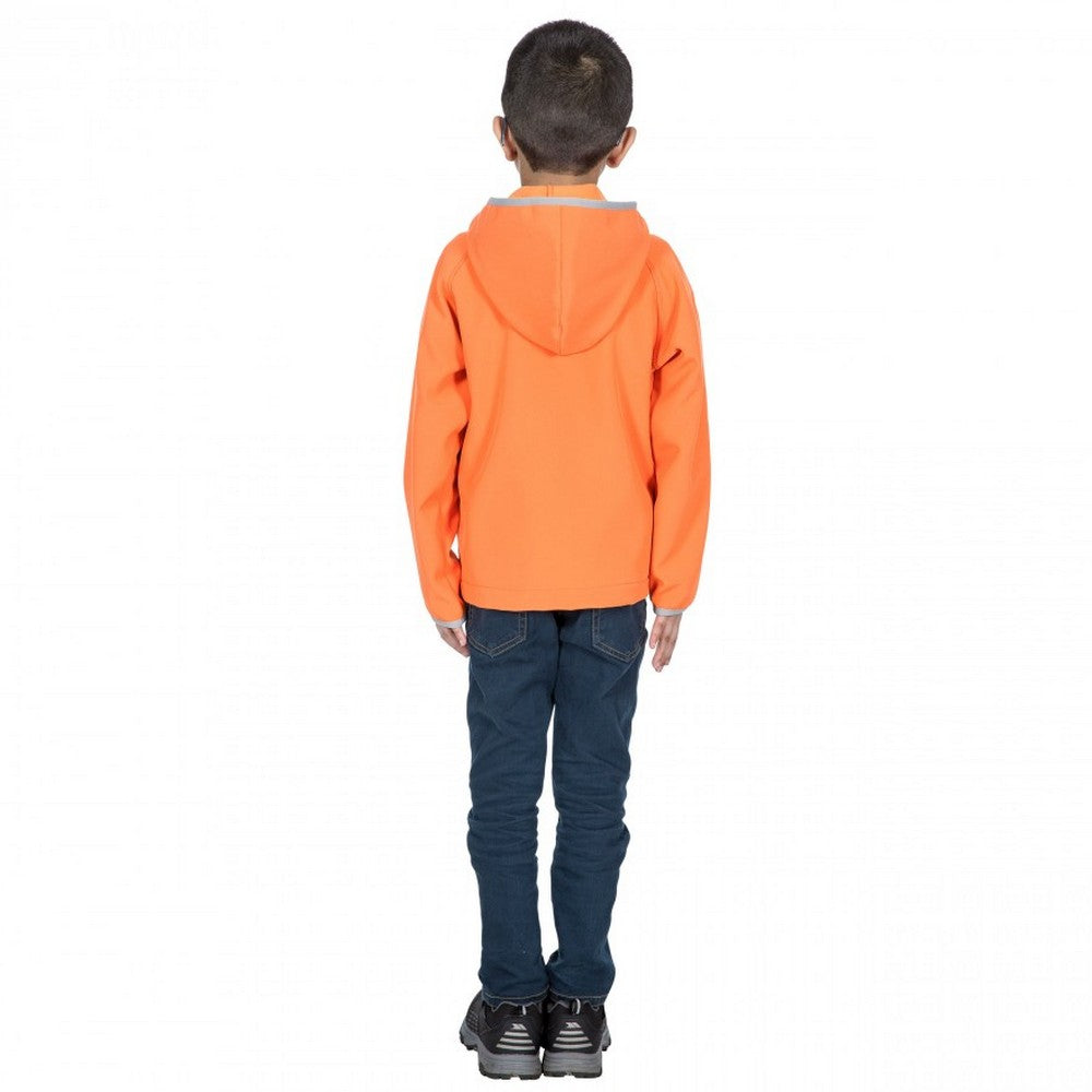 Sunset - Side - Trespass Childrens-Kids Kian Softshell Jacket