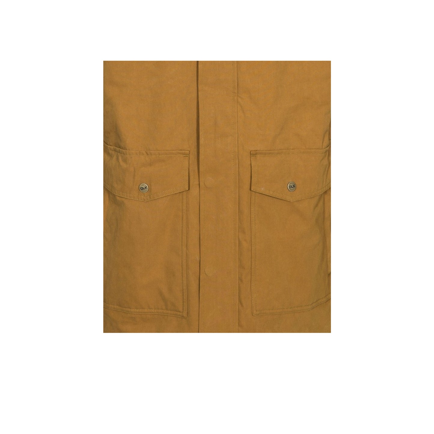 Golden Brown - Back - Trespass Mens Rowland Waterproof Jacket