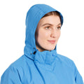 Vibrant Blue - Pack Shot - Trespass Womens-Ladies Review Waterproof Jacket