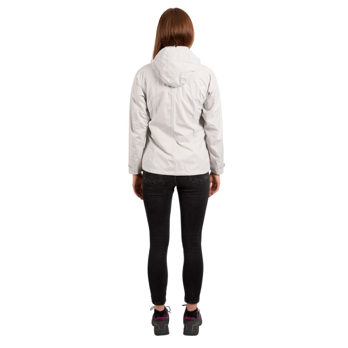 Fawn - Side - Trespass Womens-Ladies Review Waterproof Jacket